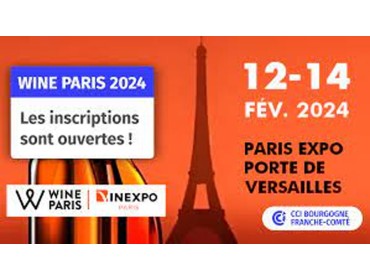 Rencontrez-nous au Wine Paris 2024